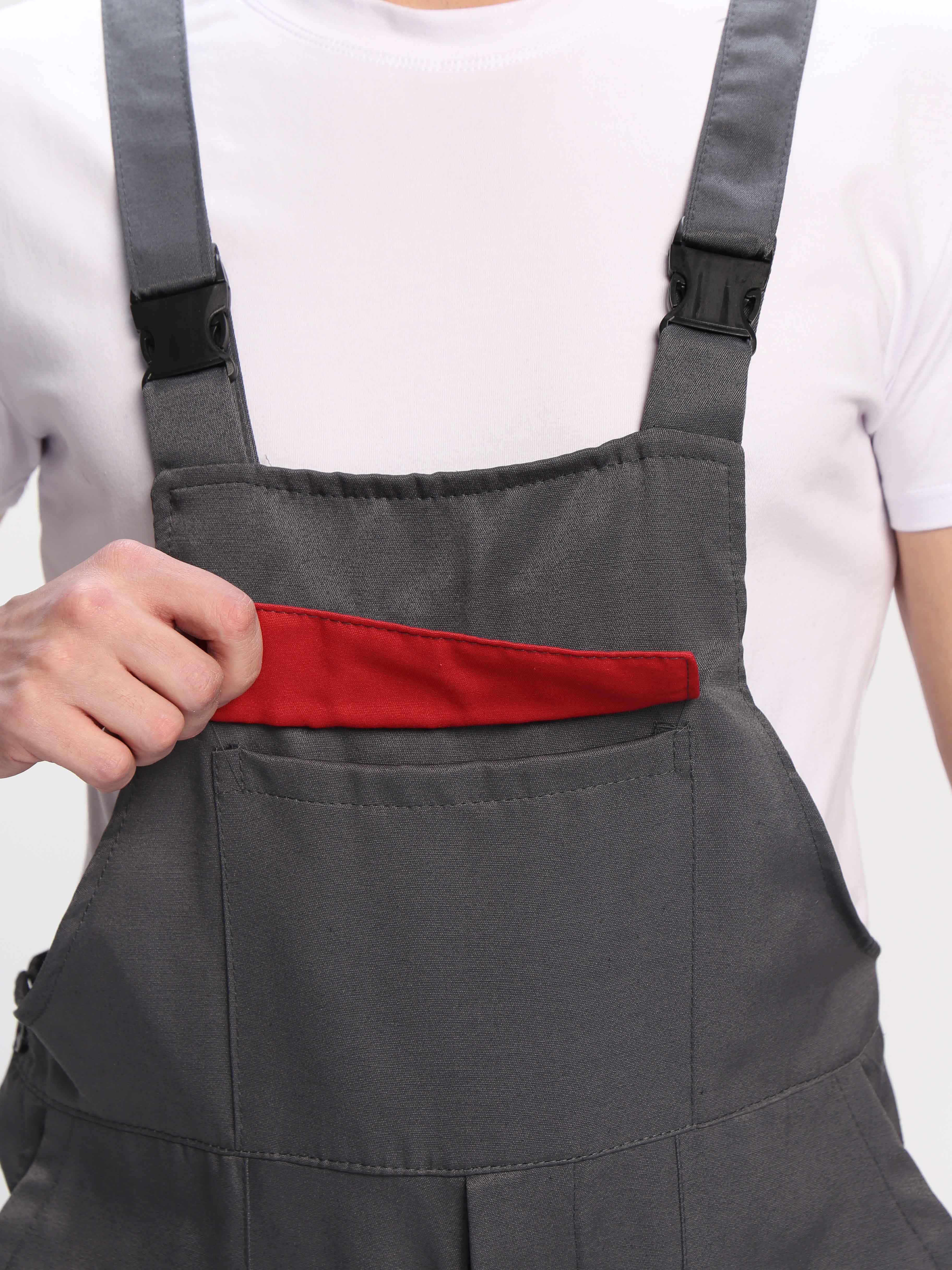 Полукомбинезон ИТР (тк.Смесовая,210), серый