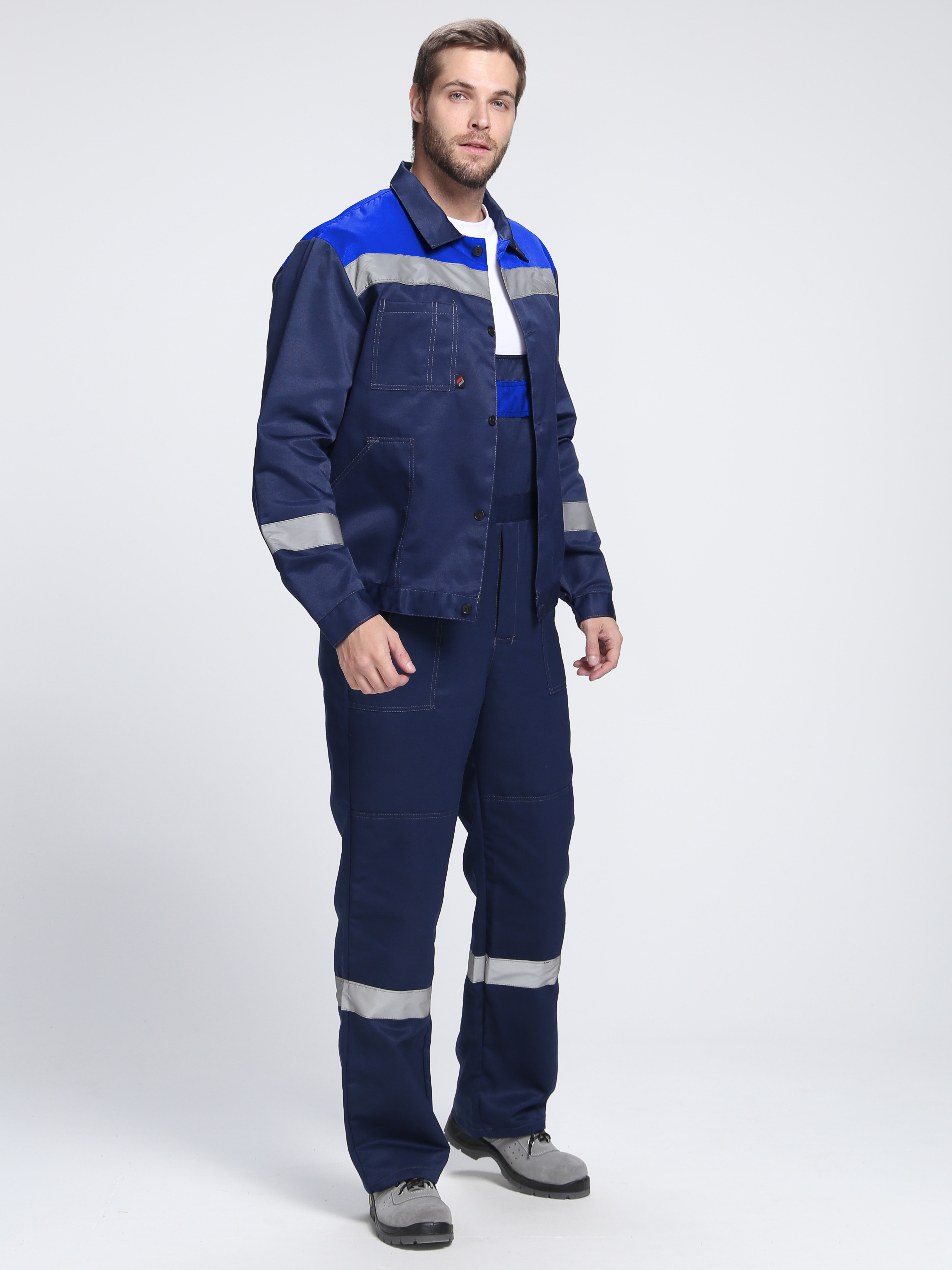 Костюм Легион-2 СОП (тк.Смесовая,210) п/к, т.синий/васильковый