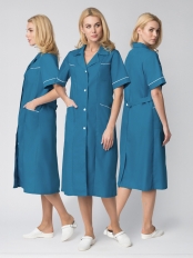 Халат женский Магнолия сфера услуг (тк.ТиСи), морская волна