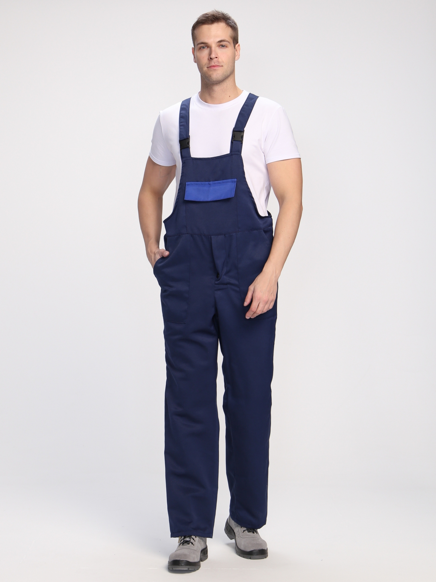 Полукомбинезон ИТР (тк.Смесовая,210), т.синий