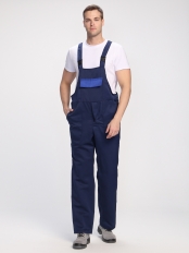 Полукомбинезон ИТР (тк.Смесовая,210), т.синий