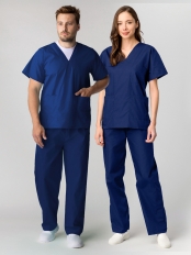 Костюм хирурга (тк.ТиСи), т.синий
