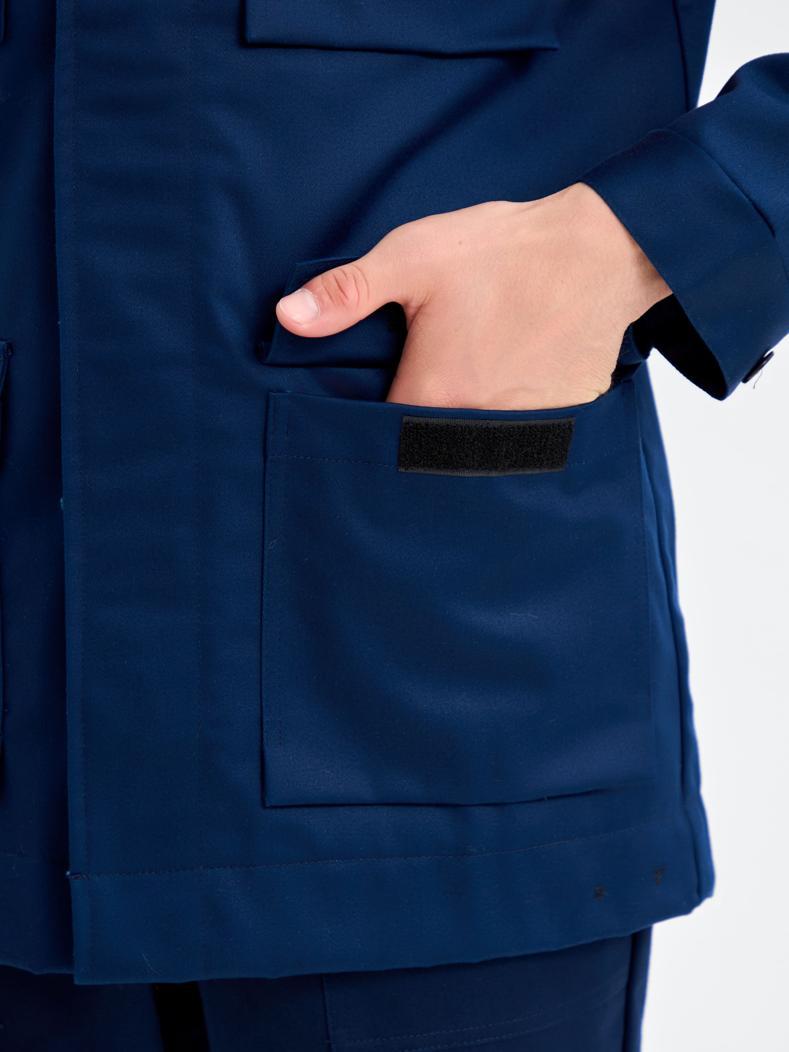 Костюм летний Энергия-Б (35,2 кал.), т.синий/оранжевый