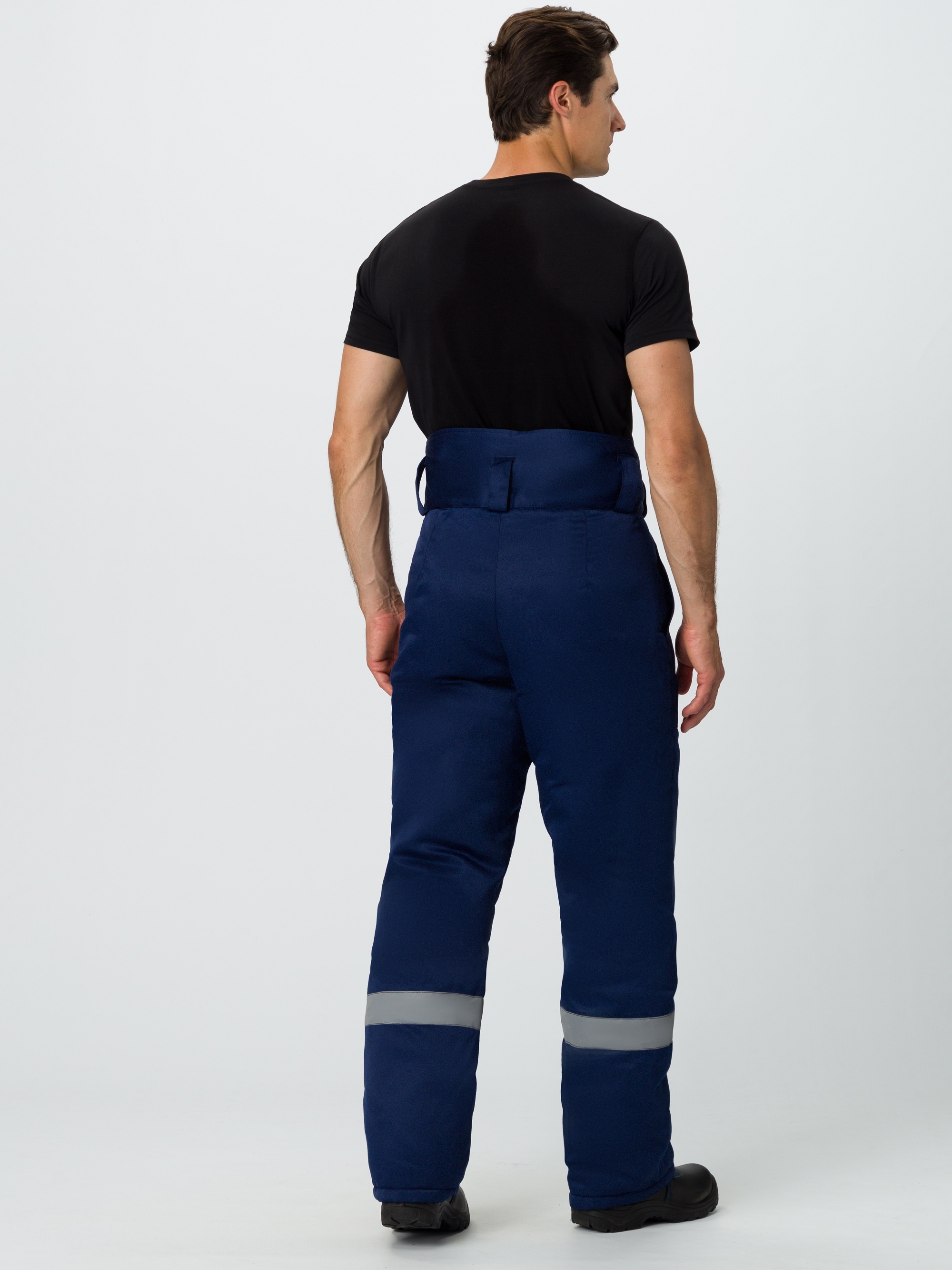 Брюки зимние Экспертный-Люкс (тк.Смесовая,210), т.синий