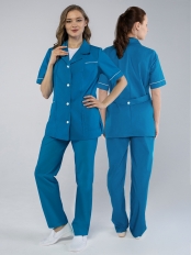 Костюм женский Магнолия (тк.ТиСи), морская волна