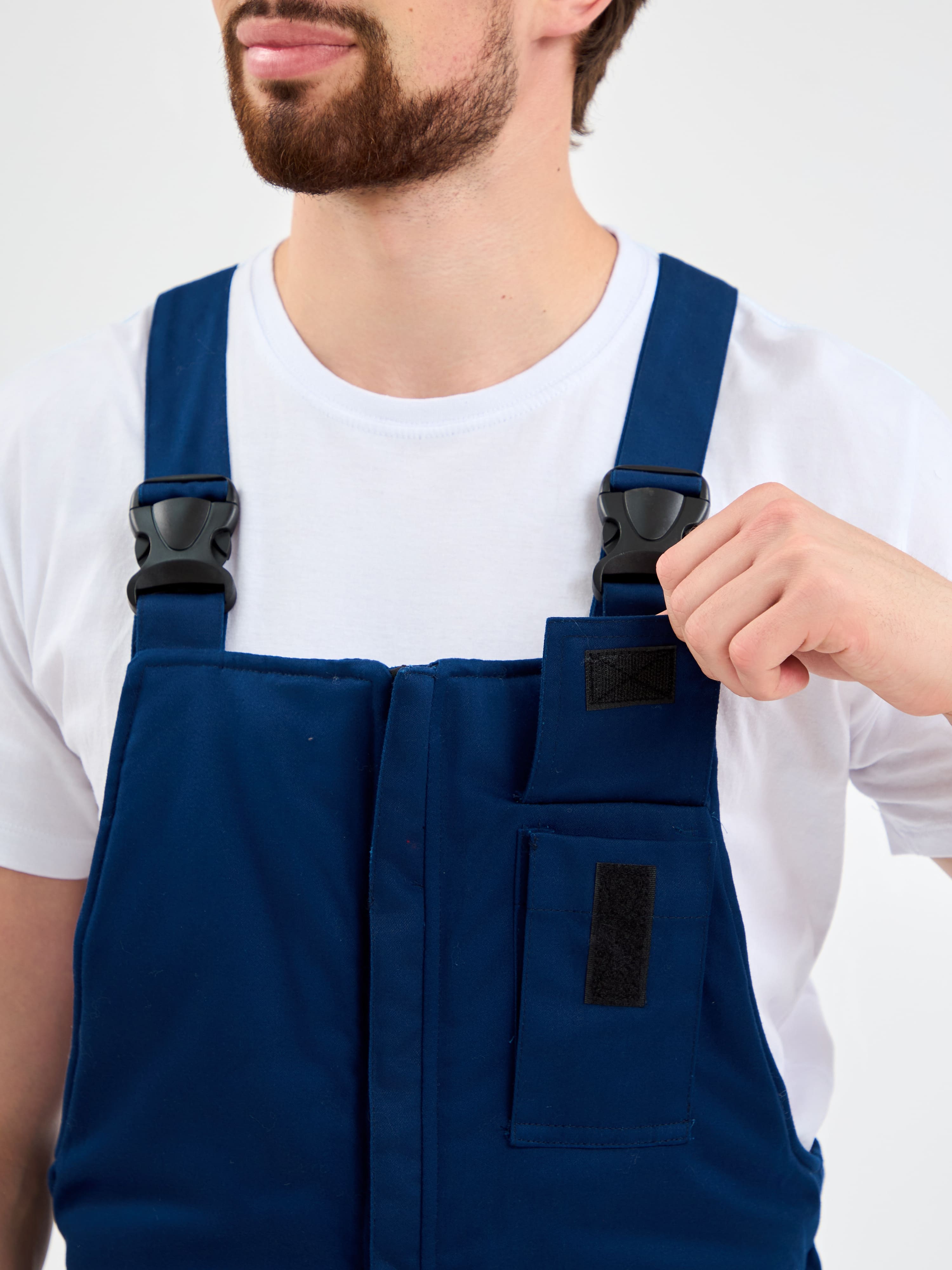 Костюм зимний Энергия-Г Люкс (103 кал.), т.синий/оранжевый