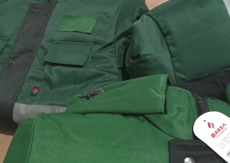 Костюм зимний Профи-Норд (тк.Смесовая,250) п/к, черный/зеленый