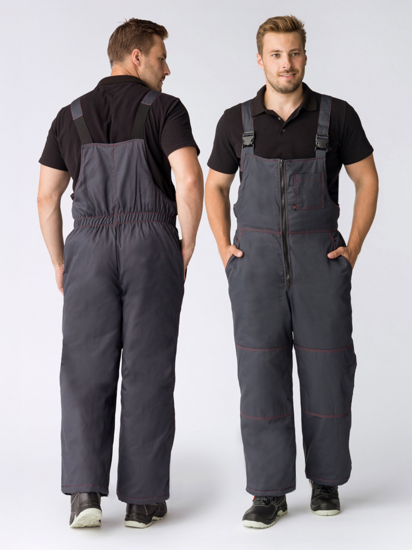 Полукомбинезон зимний Фаворит NEW (тк.Балтекс,210), т.серый