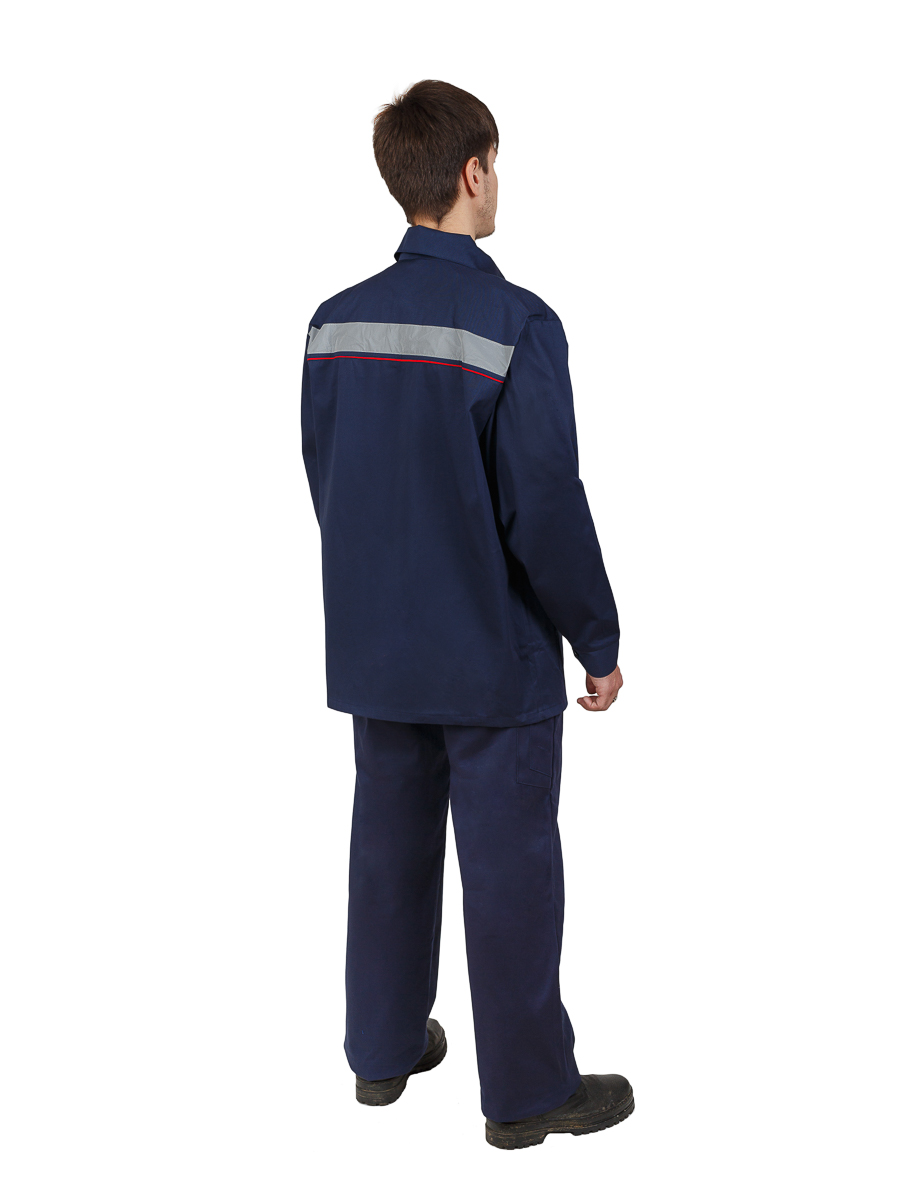 Костюм Профессионал СОП NEW (тк.Саржа,230) п/к, т.синий