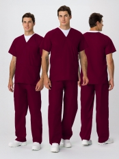 Костюм универсальный хирурга (тк.Панацея,160), бордовый